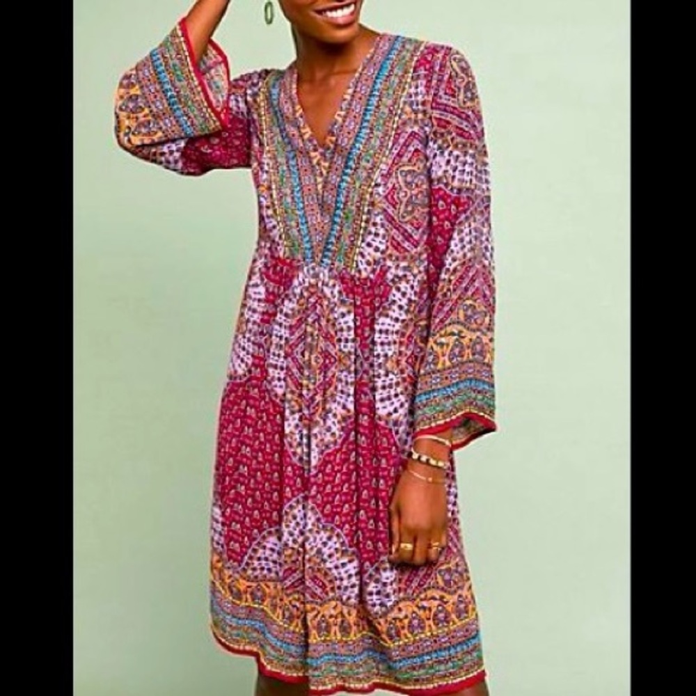 Anthropologie Akemi + Kin Avalon Dress Size S, EUC